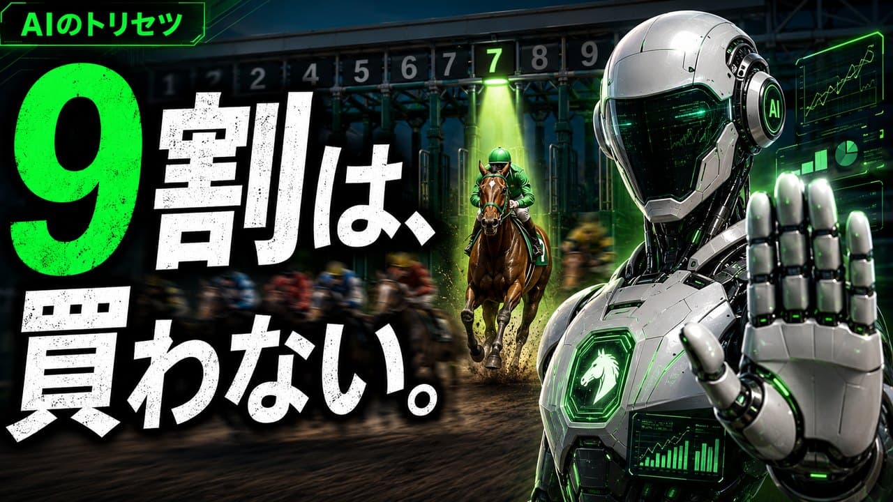 【開発日記・連載中】AIと「9割のレースを“見送る”競馬AI」を本気で作ってみた（バックテスト編）