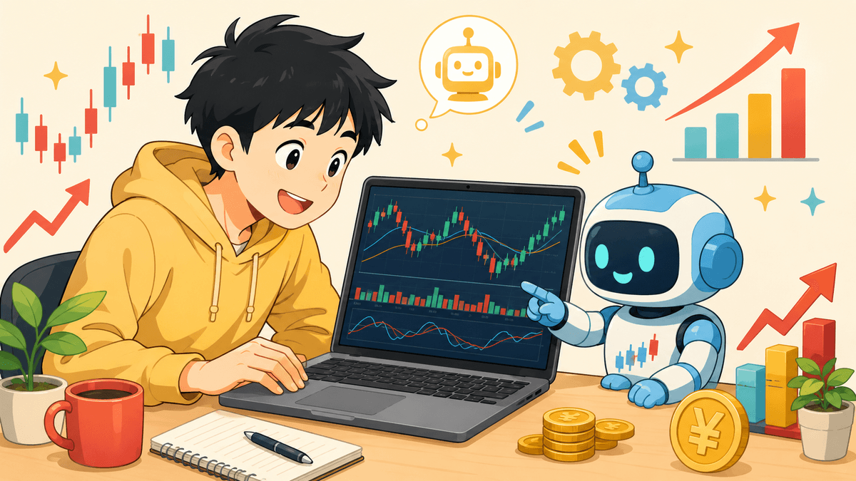 【開発日記・連載中】AIと本気で「稼ぐ自動売買Bot」を作ってみた(毎週更新)